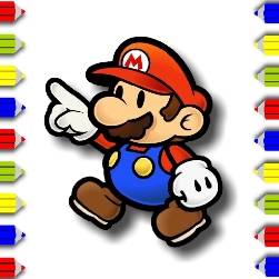 Bts Mario Coloring