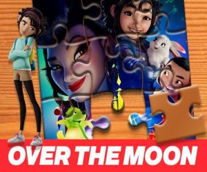 Over The Moon Jigsaw Puzzle